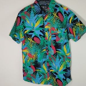 Broken Threads Tropical Botton Shirt